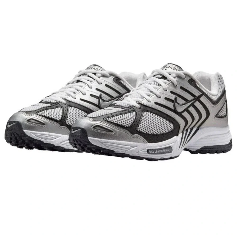 Nike Air Pegasus 2005 Metallic Silver Black White HQ3031 002 Men 12 Women 13.5